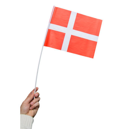 Pappersflagga, Danmark 27x20 cm