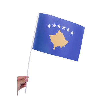 Pappersflagga, Kosovo 27x20 cm