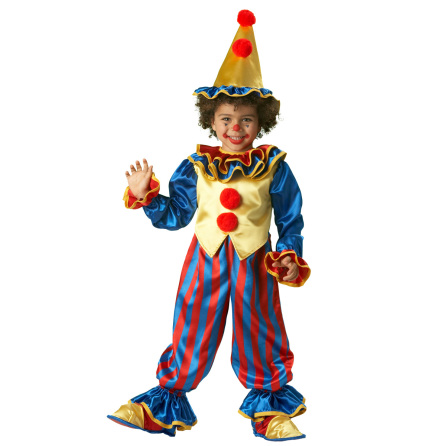 Barndrkt, clown 122/128 cl