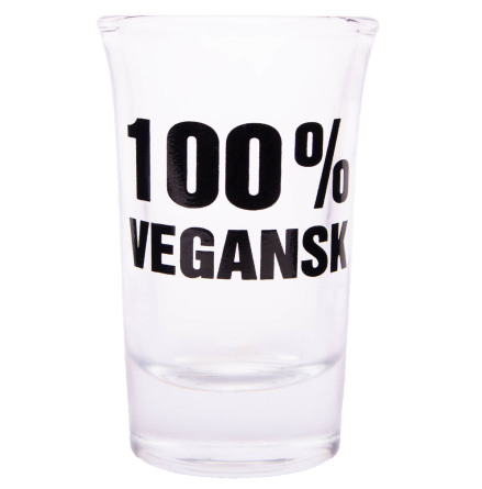 Snapsglas, 100% vegansk