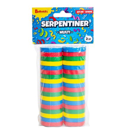 Serpentiner, multi 2 st