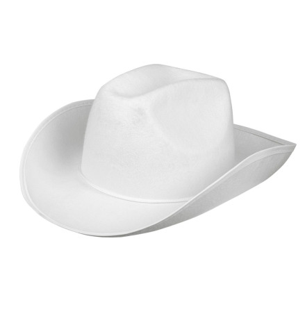 Cowboyhatt, rodeo vit