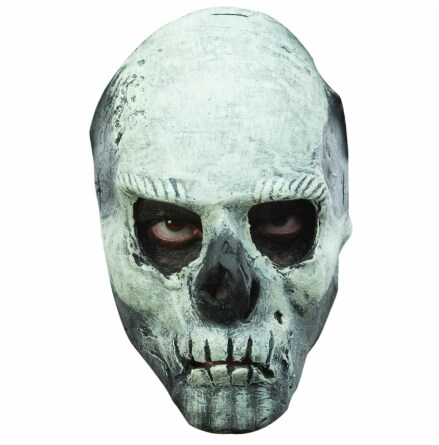 Mask, Ghoulish Glow In The Dark Skull