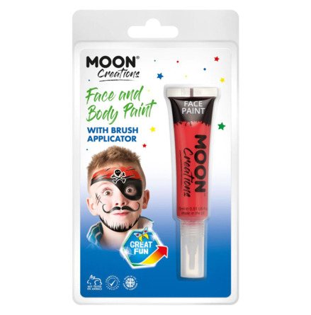 Moon Smink i tub med borste, rd 15 ml