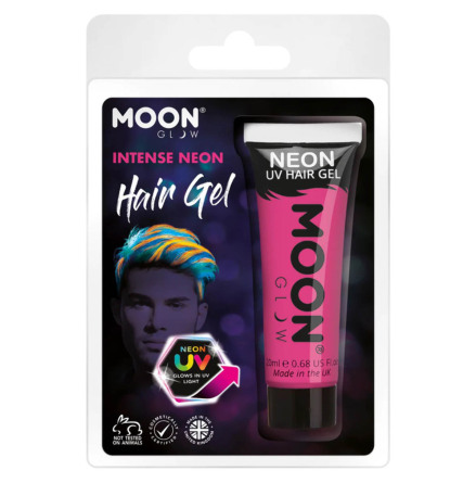 Moon Hrgel neon UV, rosa 20 ml blister