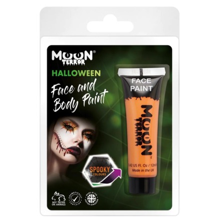 Moon Terror Smink i tub, orange 12 ml