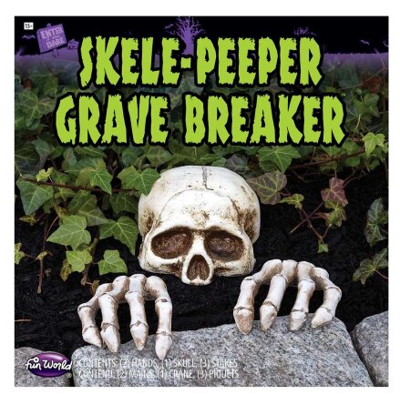 Props, skele-peeper grave