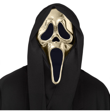 Scream mask, Ghostface Gold