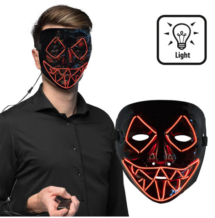 LED-mask, killer smile rd