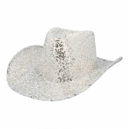 Cowboyhatt, silver