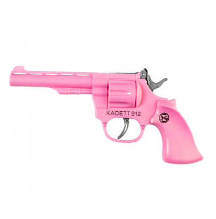 Knallpulverpistol, rosa 19 cm