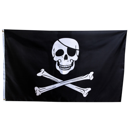 Piratflagga, 150x90 cm