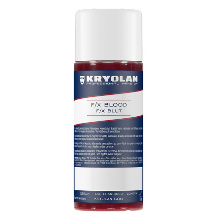 Kryolan Blod, F/X 100 ml ljus