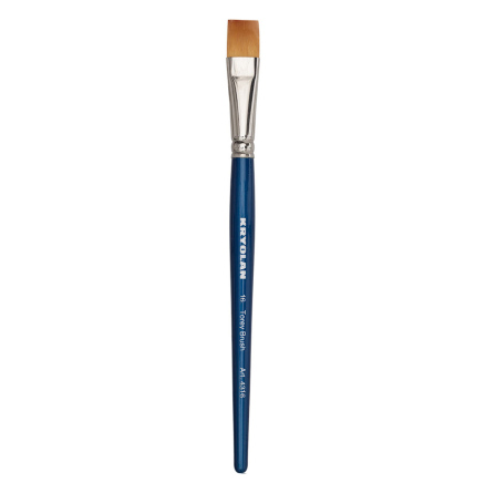 Sminkpensel, Kryolan Torey Flat Brush 16