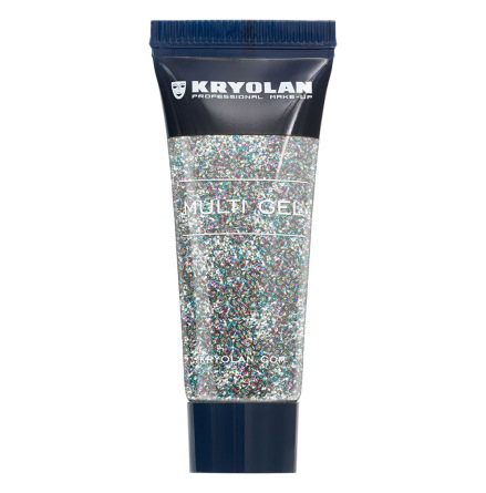 Kryolan multigel glitter, multi 10 ml