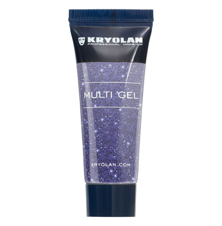 Kryolan multigel glitter, lila 10 ml