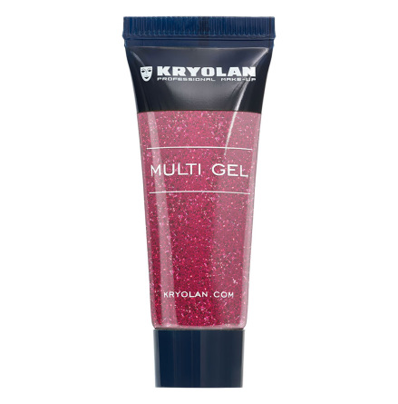 Kryolan multigel glitter, rd 10 ml