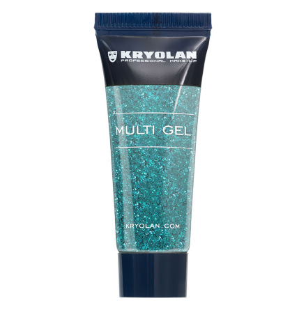 Kryolan multigel glitter, petrol 10 ml