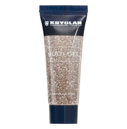 Kryolan multigel glitter, brons 10 ml