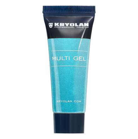 Kryolan multigel glitter, pearl blue 10 ml