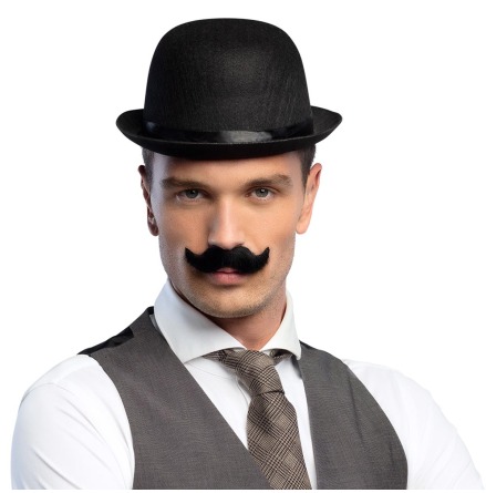 Mustasch, brittisk gentleman