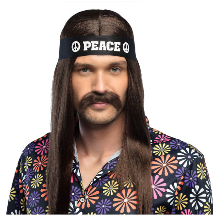 Mustasch, hippie