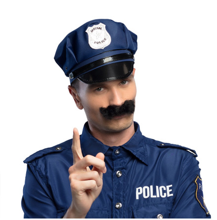 Mustasch, police