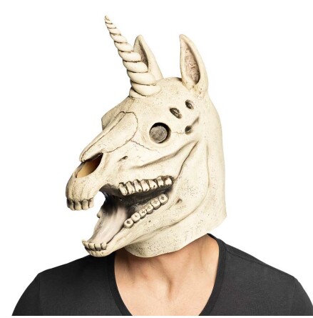 Latexmask, skelett unicorn