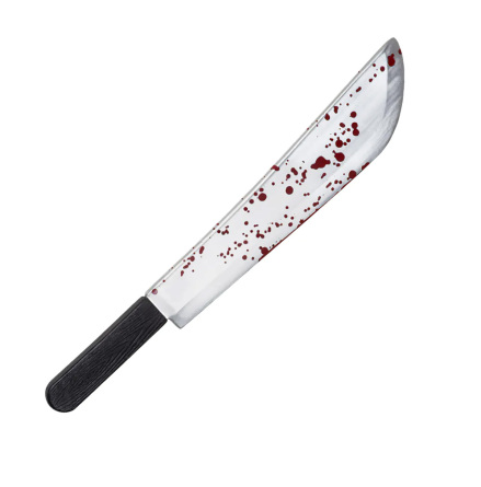 Machete, blodig 53 cm