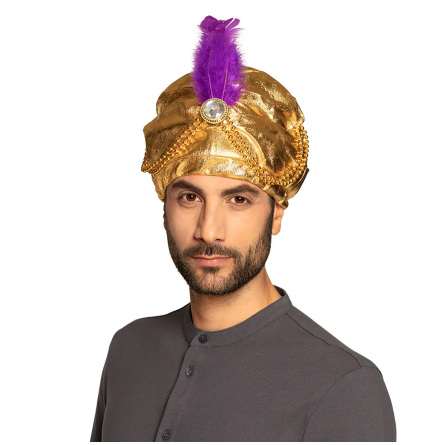 Turban, guld